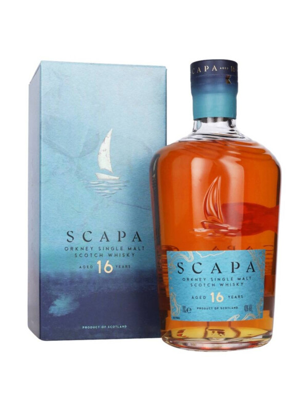 Scapa - Orkney Single Malt Scotch Whisky 16 Yo - 0.7L, Alc: 48%