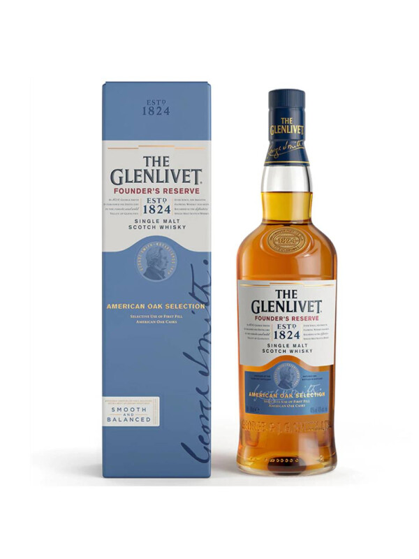 Glenlivet - Founder's Reserve Scotch Single Malt Whisky - 0.7L, Alc: 40%