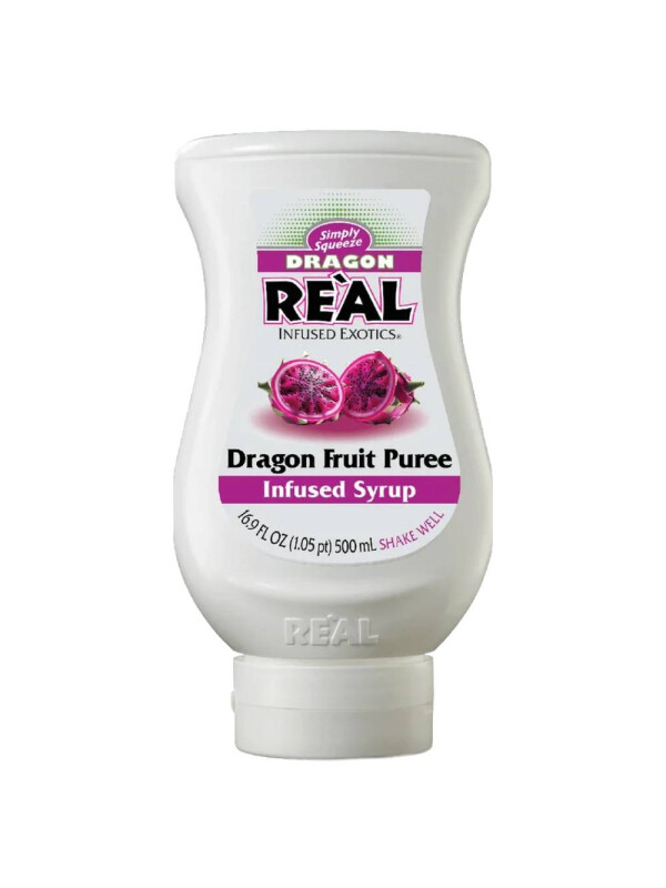 Real - Dragon Fruit Puree Infused Syrup - 0.5L