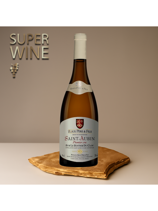 Roux Pere & Fils - Saint Aubin 1'er Cru AOC, Sentier du Clou 2020 - 0.75L, Alc: 13%