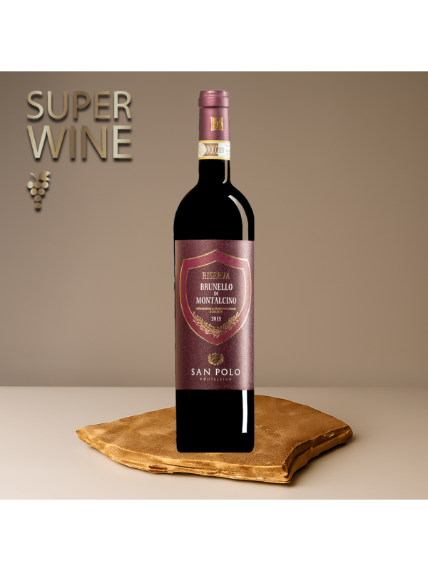 Allegrini - San Polo - Brunello di Montalcino Riserva DOCG, rosso 2015 - 0.75L, Alc: 14.5%