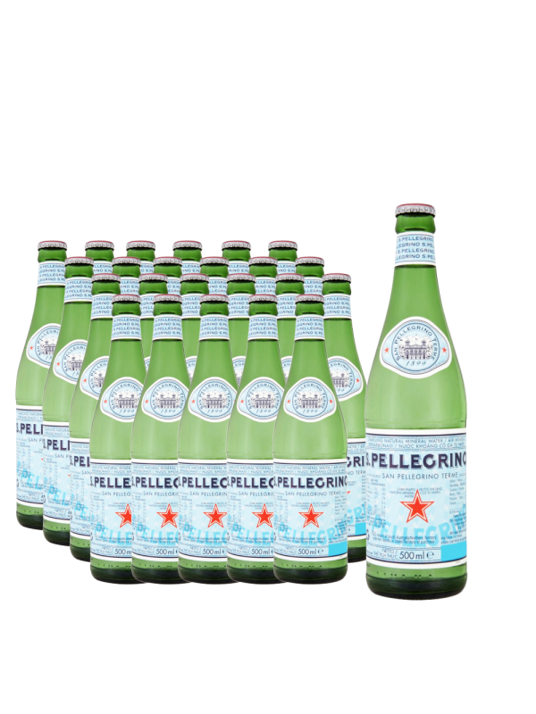 S. Pellegrino - Apa carbogazoasa - 24 buc. x 0.5L - sticla