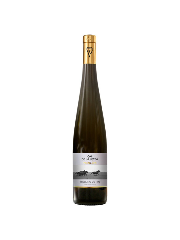 Sarica Niculitel - Caii de la Letea Princeps Riesling de Rin DOC 2019 - 0.75L, Alc: 12.5%