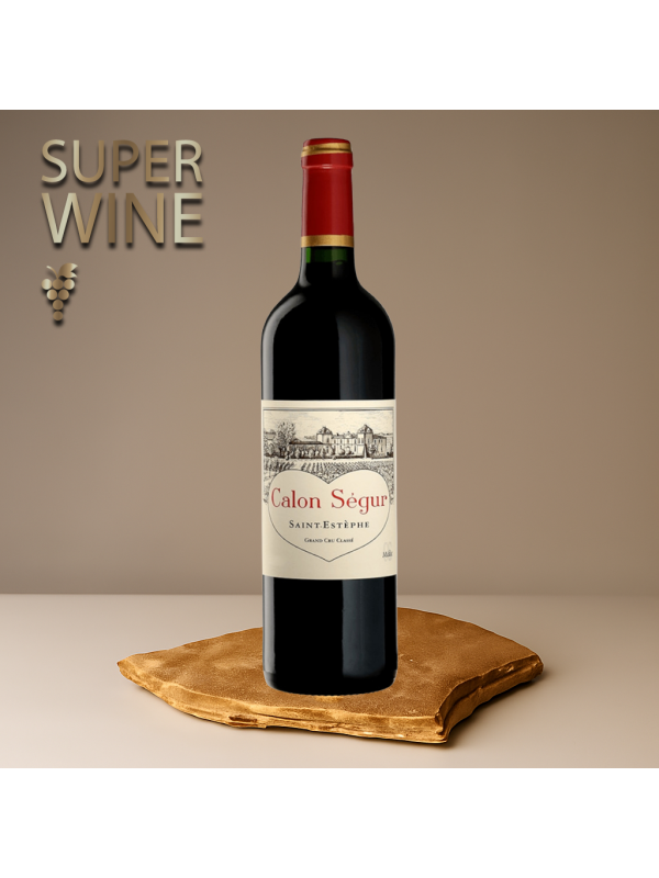 Château Calon-Ségur - Saint-Estephe AOC, Grand Cru Classé 2017 - 0.75L, Alc: 13%