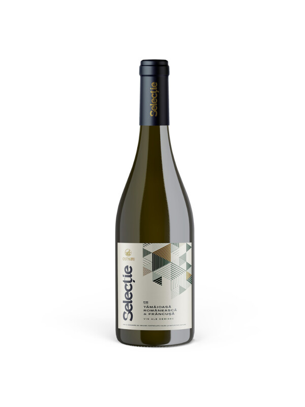Cotnari - Selectie Tamaioasa & Francusa Alb DOC, demisec 2024 - 0.75L, Alc: 12.5%