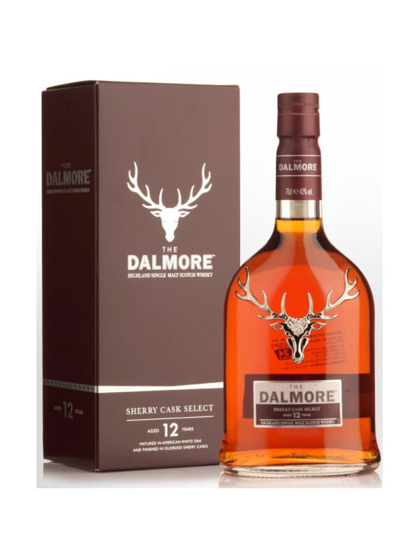 Dalmore - Sherry Cask Select Scotch Single Malt Whisky 12 yo GB - 0.7L Alc: 43%