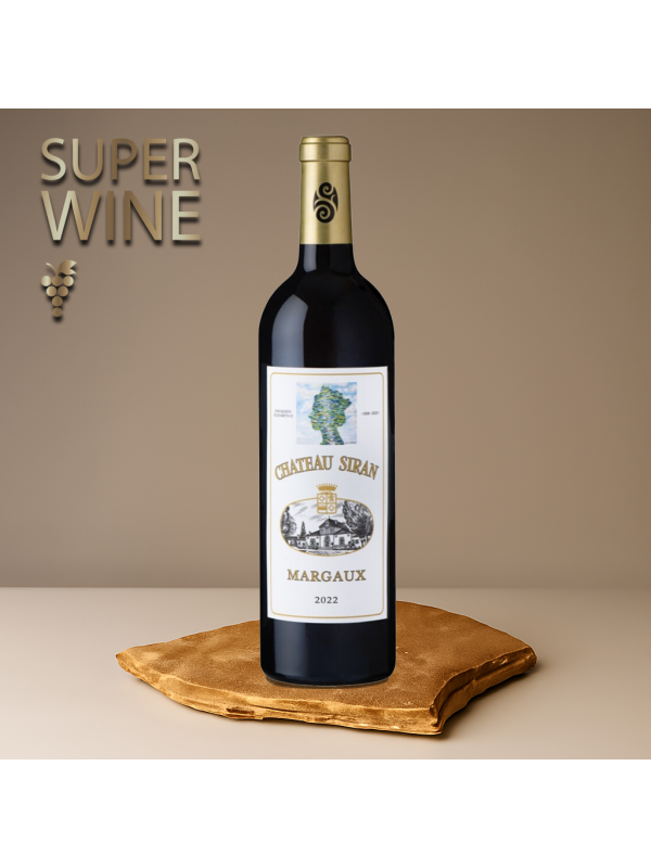 Chateau Siran - Margaux Gran Cru Classe 2022 - 0.75L, Alc: 14%