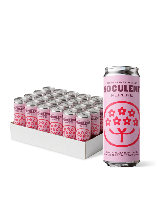 Soculent - Socata Pepene 24 buc x 0.33 doza