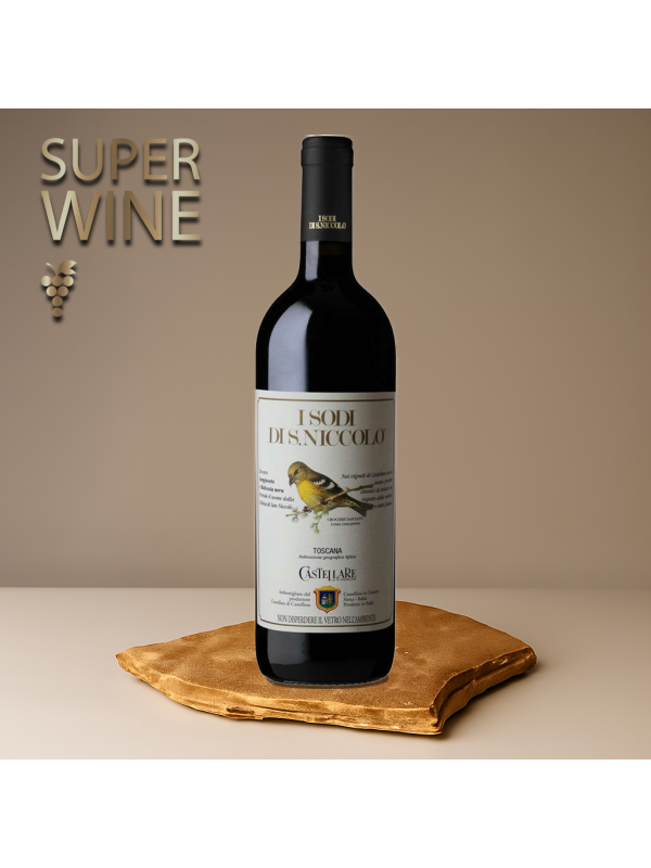 Domini Castellare - I Sodi Di San Niccolo Toscana IGT 2021 - 0.75L, Alc: 14% Domini Castellare - I Sodi Di San Niccolo Toscana IGT 2021 - 0.75L, Alc: 14%