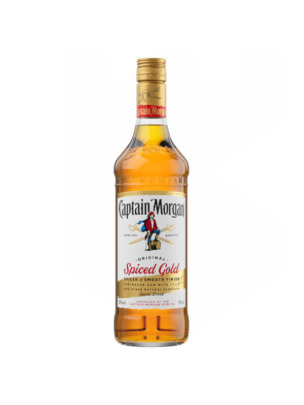 Captain Morgan - Rom Original Spiced Gold - 1L, Alc: 35%