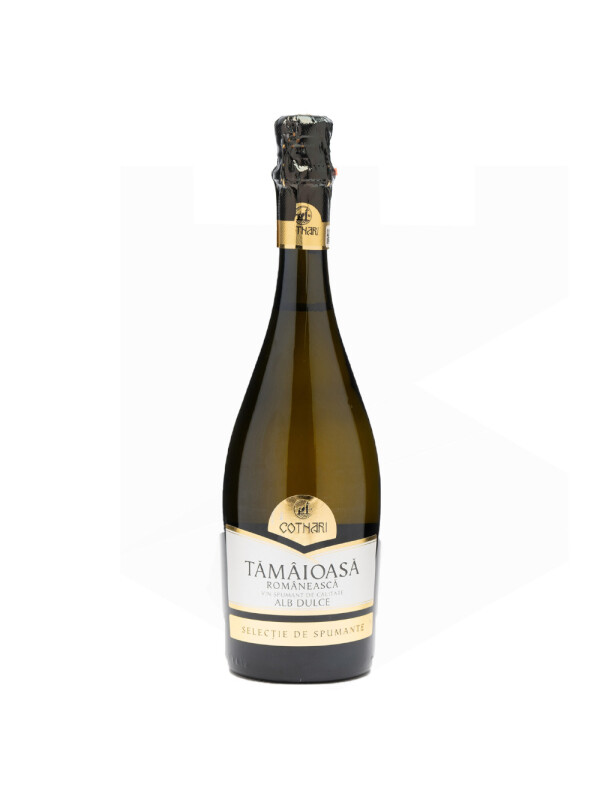 Cotnari - Selectie Spumant Tamaioasa Romaneasca Alb DOC, dulce - 0.75L, Alc: 11%