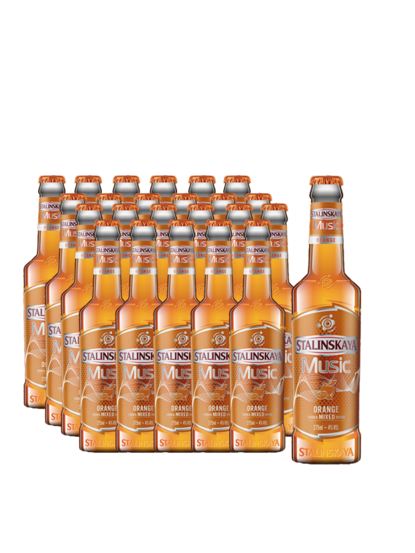 Stalinskaya - RTD  Music Orange 24 buc. x  0.275L, Alc: 4% - sticla 