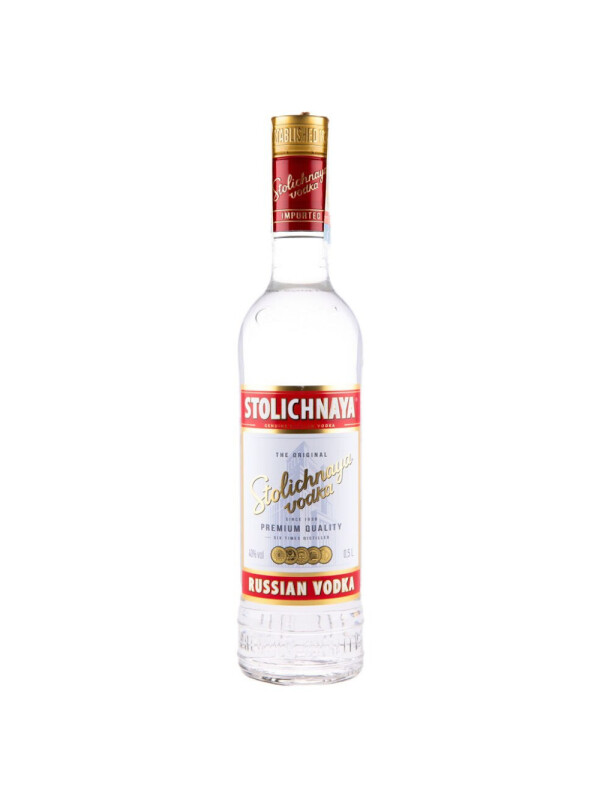 Stolichnaya - Vodka - 0.5L, Alc: 40%
