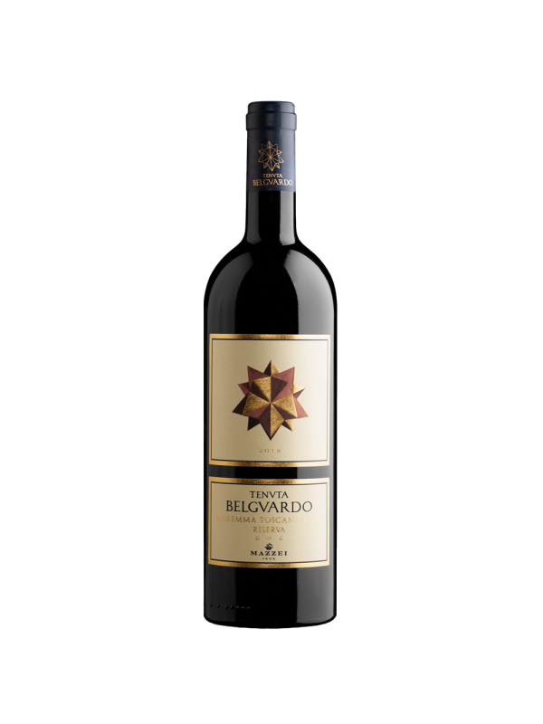 Mazzei - Tenuta Belguardo Maremma - Super Tuscan Wine - Rosso Riserva DOC 2021 - 0.75L, Alc: 13.5%