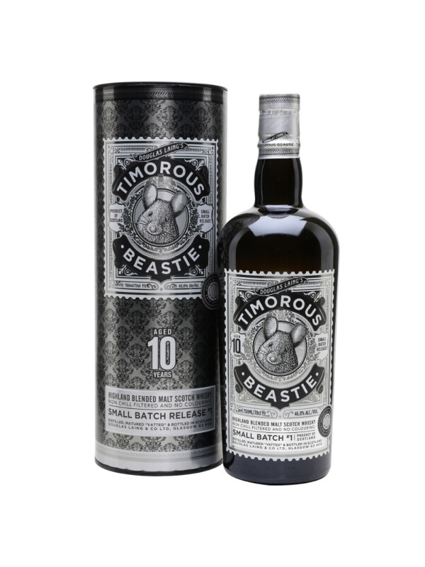 Douglas Laing - Timorous Beastie Scotch Blended Malt Whisky 10 yo GB - 0.7L, Alc: 46.8%