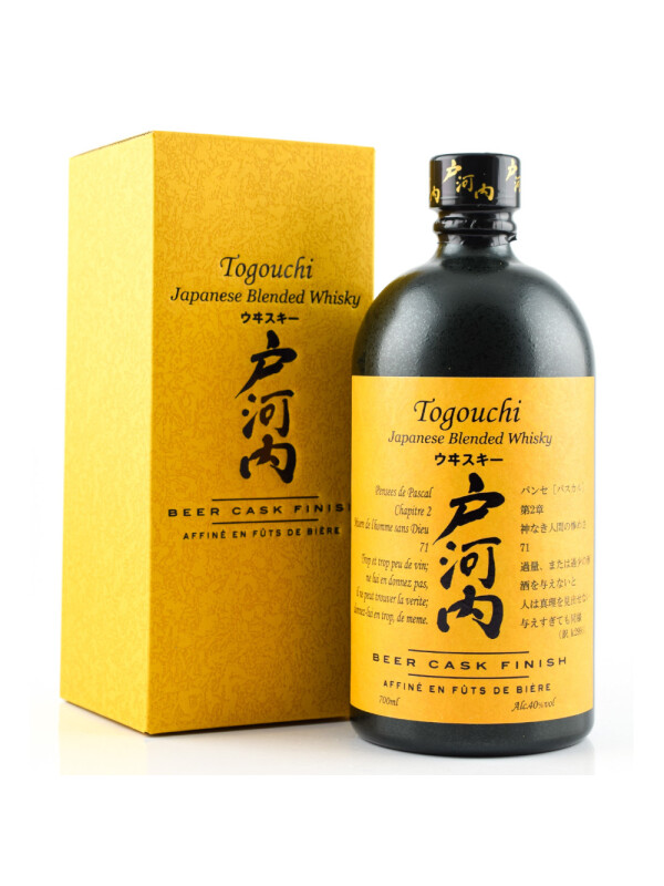 Togouchi - Beer Cask Finish Japanese Blended Whisky GB - 0.7L, Alc: 40%