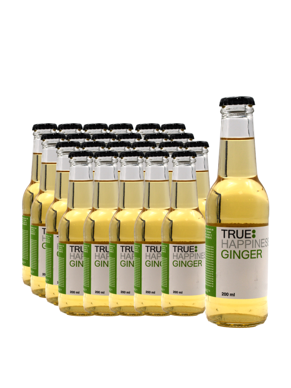 True - Happiness Ginger  - 24 buc. x 0.2L - sticla