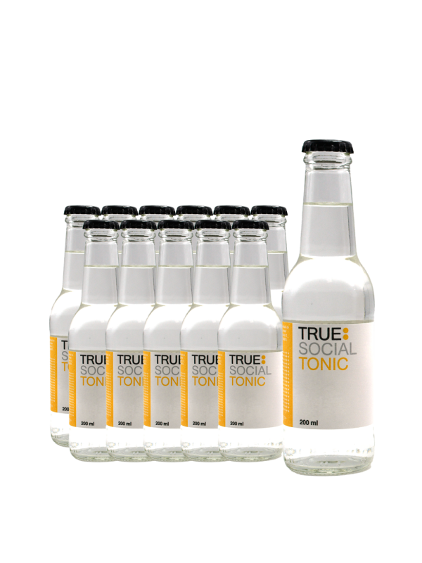 True - Social Tonic -  12 buc. x 0.2L - sticla