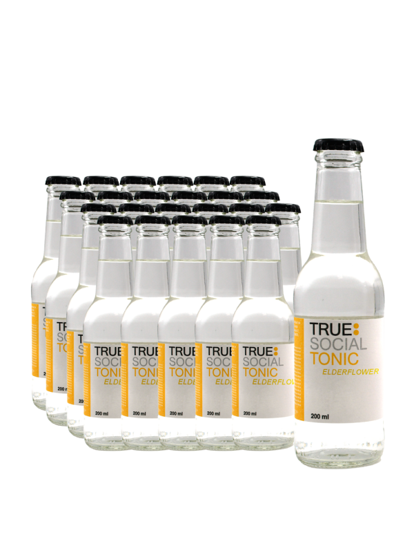 True - Social Tonic Elderflower 24 buc x 0.2L
