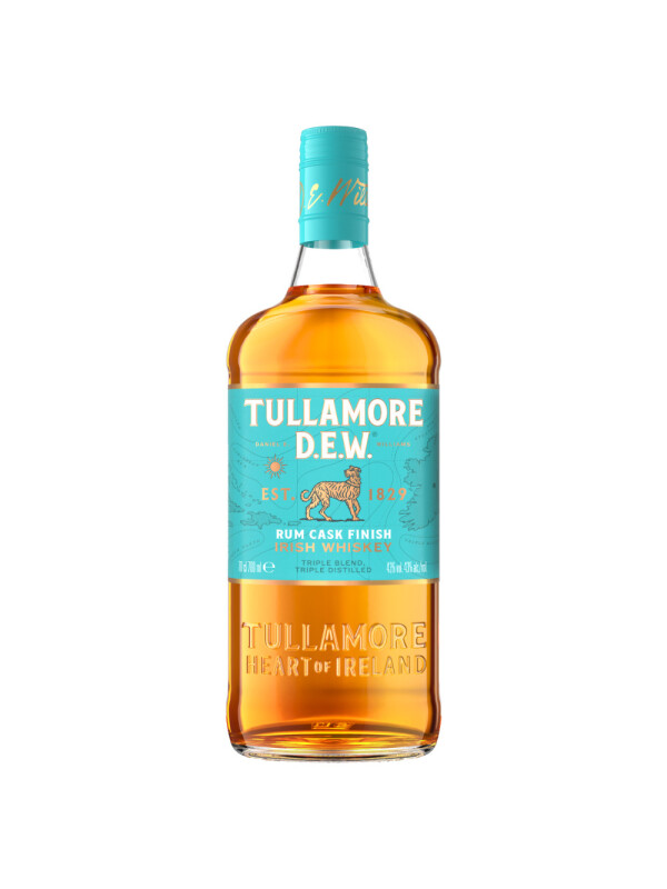 Tullamore D.E.W. - Irish Blended Whiskey XO Rum Cask Finish - 0.7L, Alc: 43%