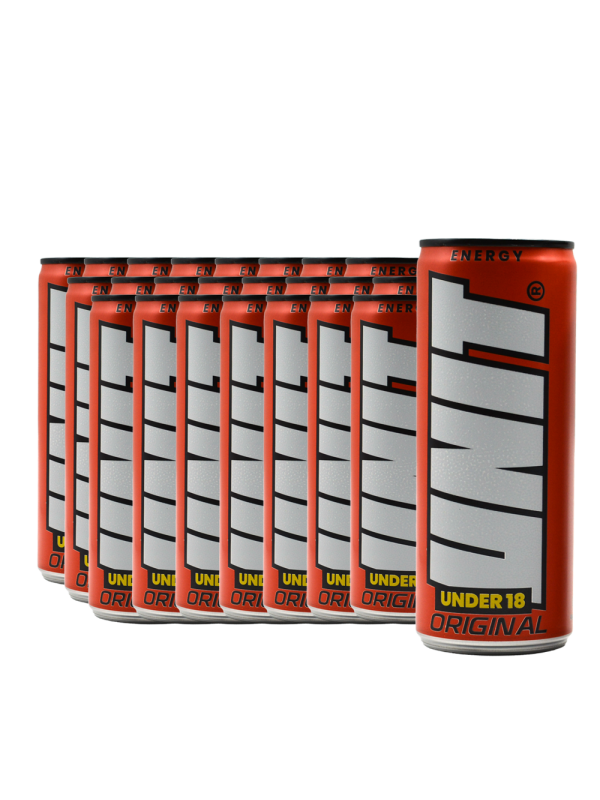 Merlin's - Unit Energy Under 18 Original - 24 buc. x 0.25L - Doza