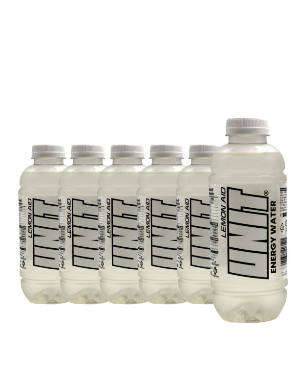 Merlin's - Unit Energy Water Lemon Aid - 6 buc. x 0.6L - PET