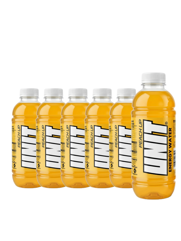 Merlin's - Unit Energy Water Peachup - 6 buc. x 0.6L - PET