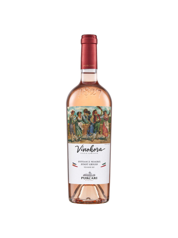Purcari - Vinohora Rose Feteasca Neagra & Pinot Grigio 2023 - 0.75L, Alc: 13%