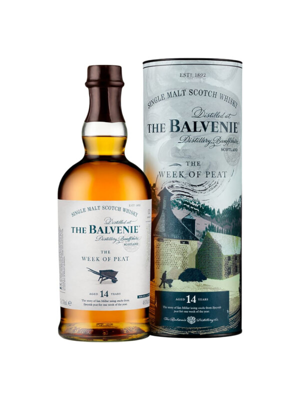 Balvenie - Week of Peat  Scotch Single Malt Whisky 14 yo - 0.7L, Alc: 48.3%