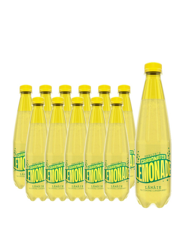 Merlin's - Carbonated Lemonade Lamaie - 12 buc. x 0.5L - PET