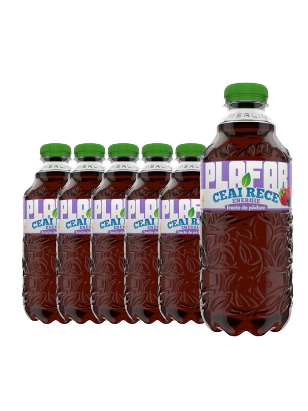 Merlin's - Plafar Ceai Rece Energie Fruce de Padure - 6 buc. x 1L - PET