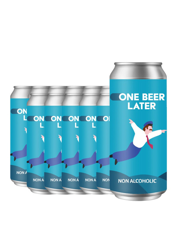 One Beer Later - FAIPA Lab No.0 Fara Alcool - 12 buc. x 0.44L - doza