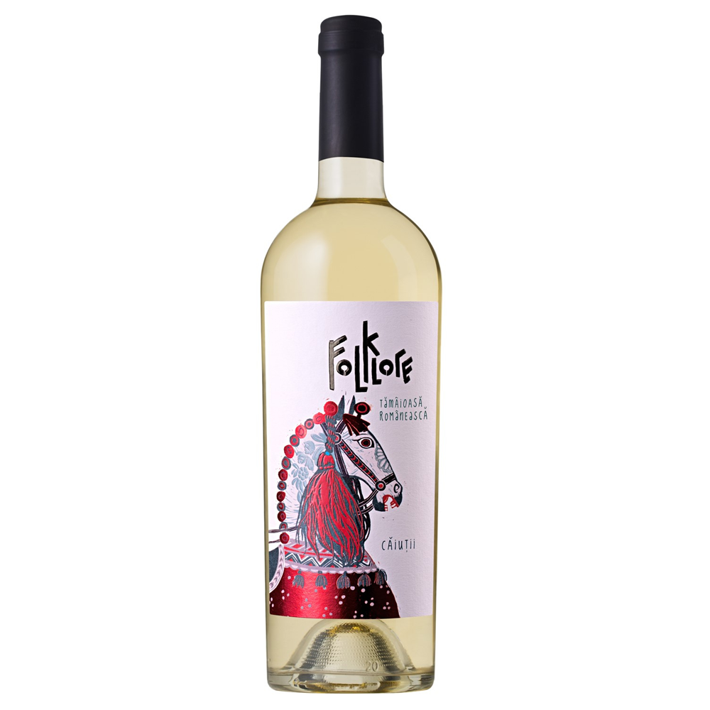 Folklore - Caiutii Tamaioasa Romaneasca DOC, demisec 2022 - 0.75L, Alc: 12%
