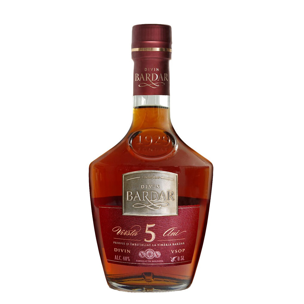 Bardar - Vinars Divin 5 ani - 0.5L, Alc: 40%