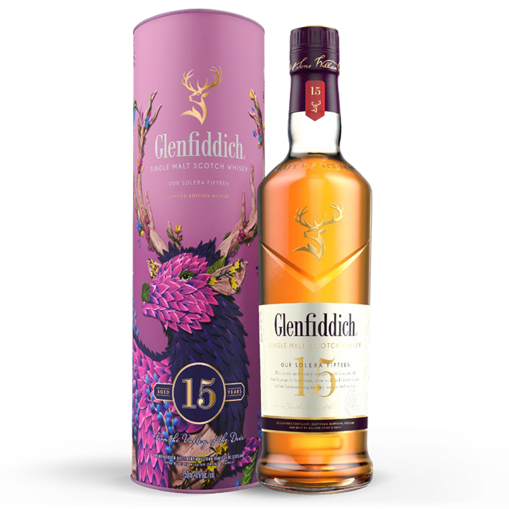 Glenfiddich 15年＆サントリーローヤル 12年 660mlセット Glenfiddich 15 Ani + 2 Pahare Chinese Edition | Iconic Drinks