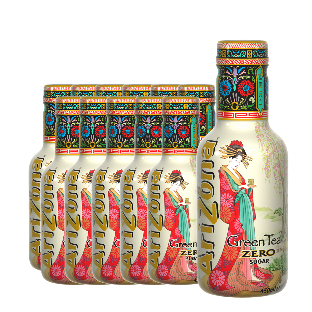 Arizona - Iced Tea Green Tea Zero - 12 buc. x 0.45L - PET