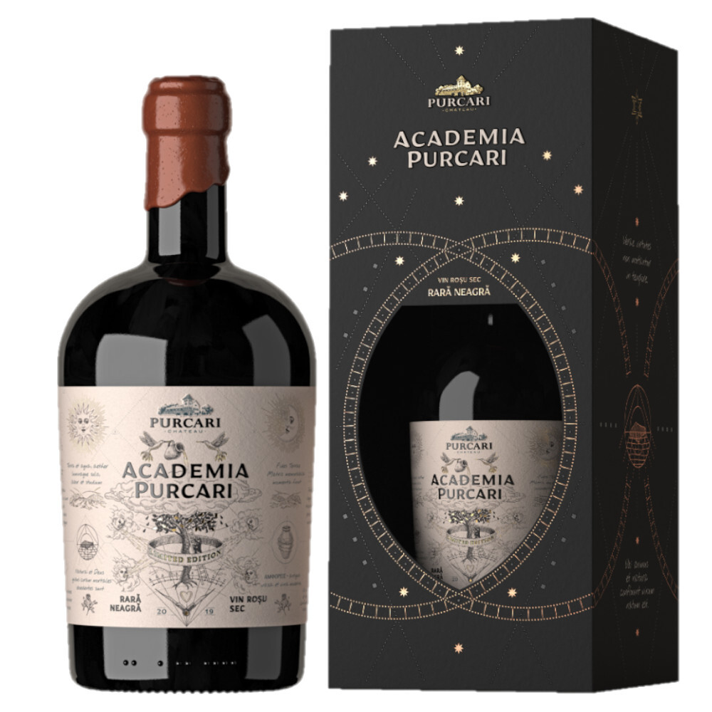Purcari - Academia Rara Neagra rosu 2019 - 0.75L, Alc: 13%
