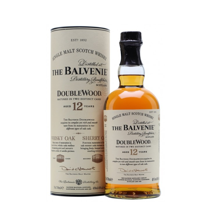 Balvenie - Scotch Single Malt Whisky Doublewood 12 yo - 0.7L, Alc: 40%