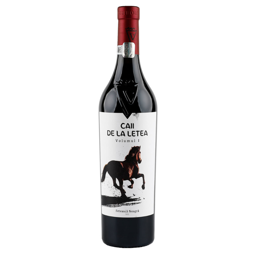 Sarica Niculitel - Caii de la Letea Vol. I, Feteasca Neagra DOC 2023 - 0.75L, Alc: 13%