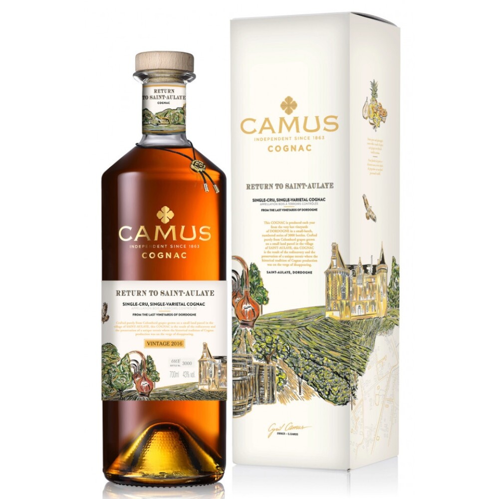 Camus - Cognac Return to Saint-Aulaye GB - 0.7L, Alc: 43%