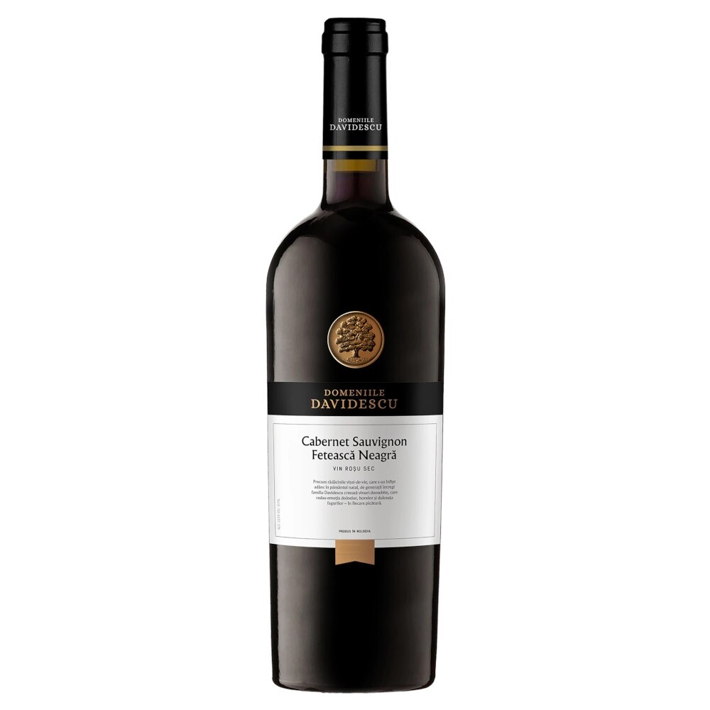 Domeniile Davidescu - Cabernet Sauvignon & Feteasca Neagra 2021 - 0.75L, Alc: 13.5%