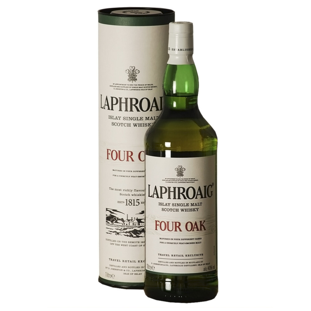 Laphroaig - Four Oak Scotch Single Malt Whisky GB - 1L, Alc: 40%