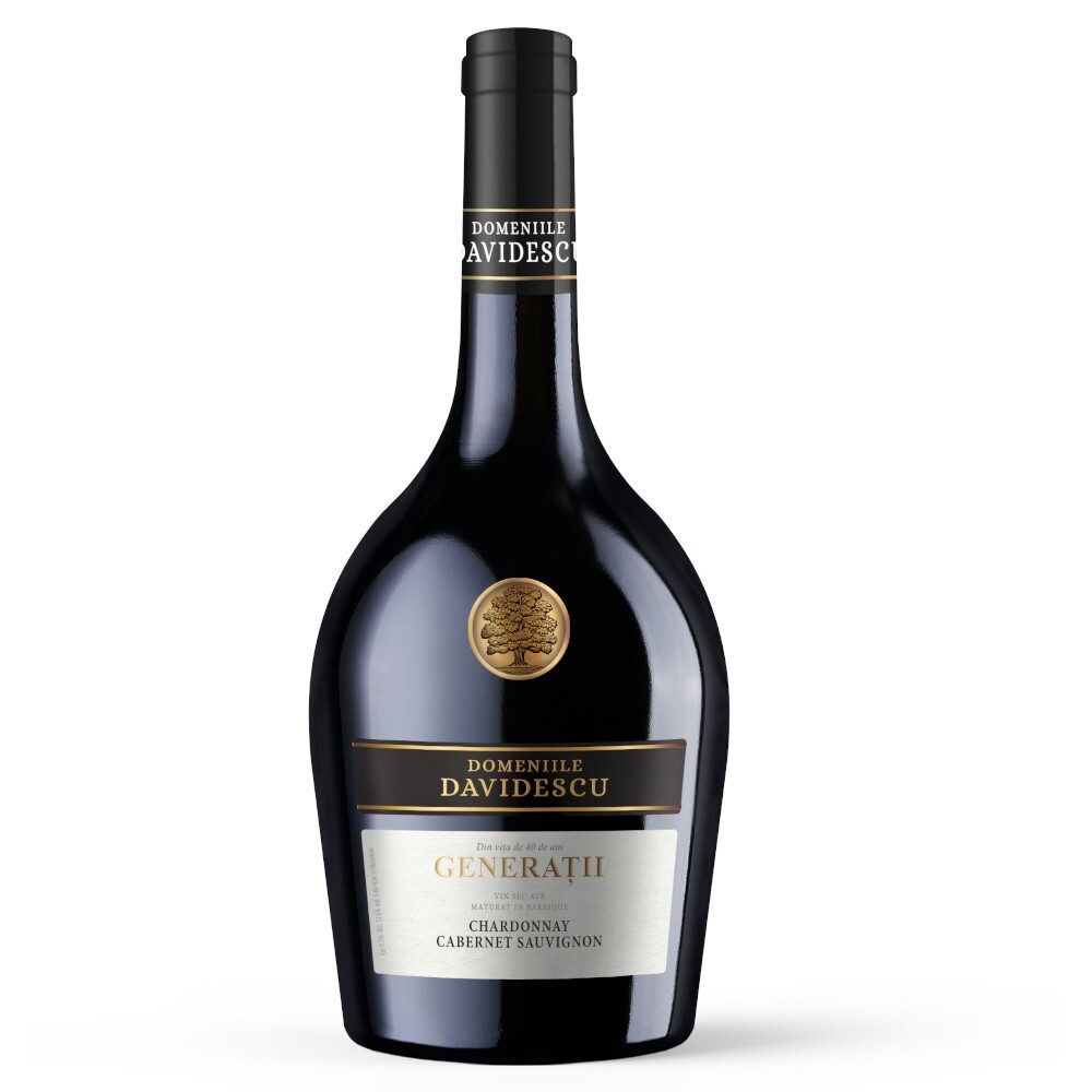 Domeniile Davidescu - Generatii Alb (Ch + CS) 2024 - 0.75L, Alc: 12.5%