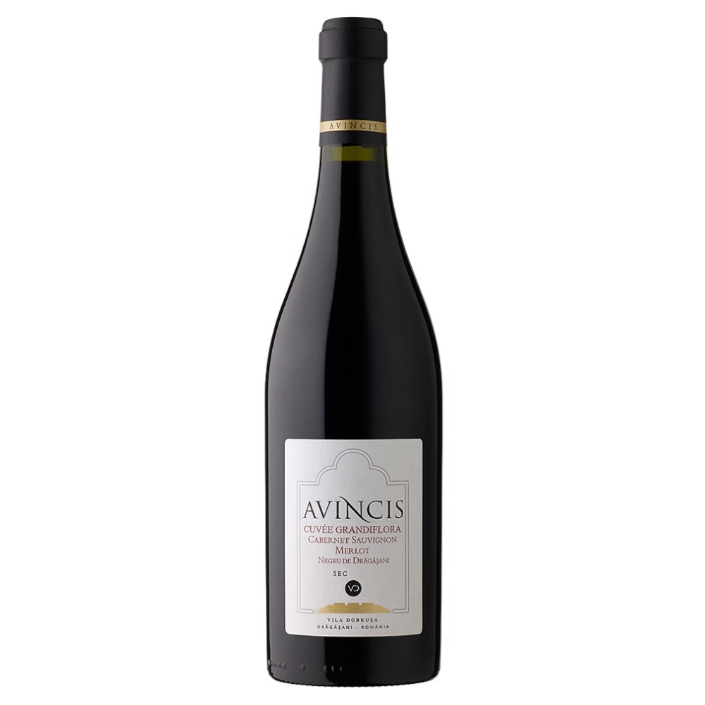 Avincis - Cuvee Grandiflora rosu (CS+M+ND) DOC 2019 - 0.75L, Alc: 15%