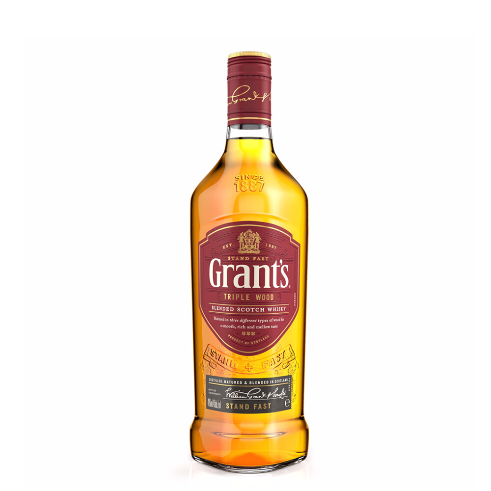 Grant's - Triple Wood Scotch Blended Whisky - 1L, Alc: 40%