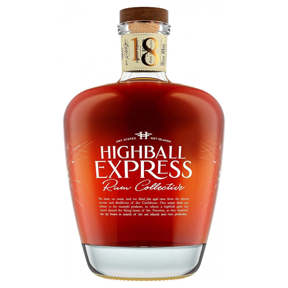 Highball Express - Rom Rare Blend 18 yo - 0.7L, Alc: 40%