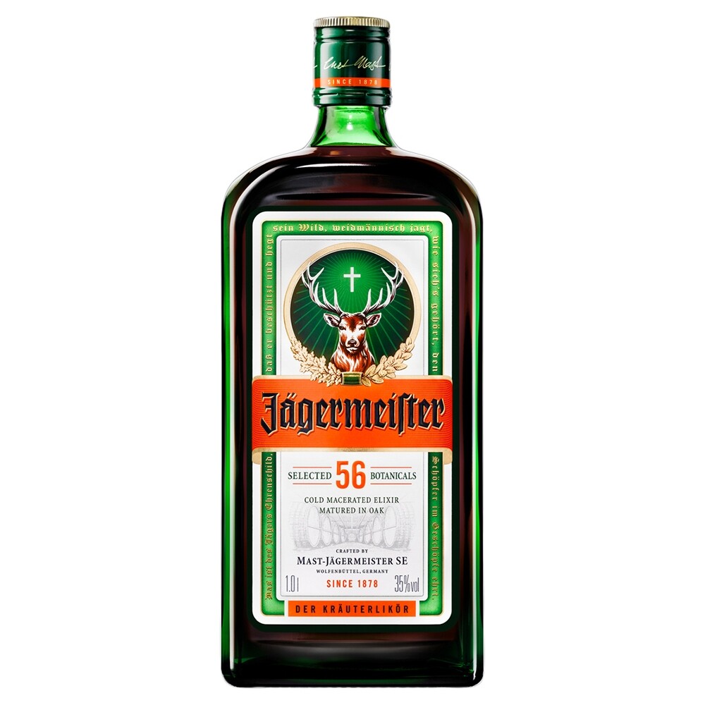 Jagermeister - Herbal Liqueur - 1L, Alc: 35%