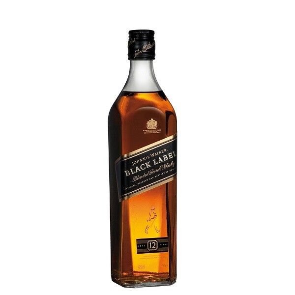ウイスキー Johnnie Walker Black Label Johnnie Walker - Black Label Scotch Blended Whisky - 0.7L, Alc: 40%