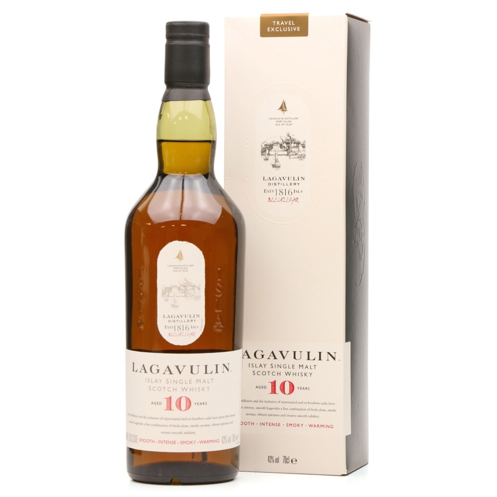 Lagavulin - Scotch Single Malt Whisky 10 yo GB - 0.7L, Alc: 43%