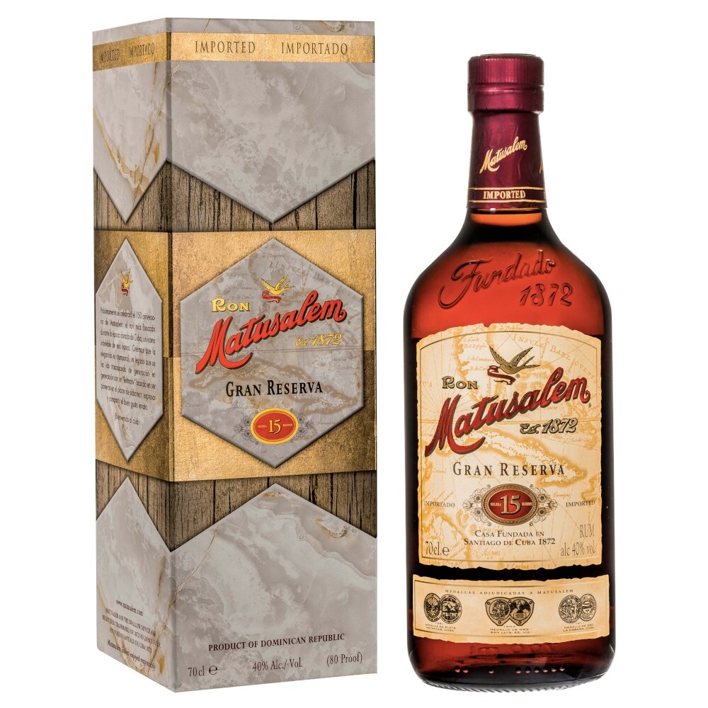 Matusalem - Rom 15 yo Gran Reserva GB - 0.7L, Alc: 40%